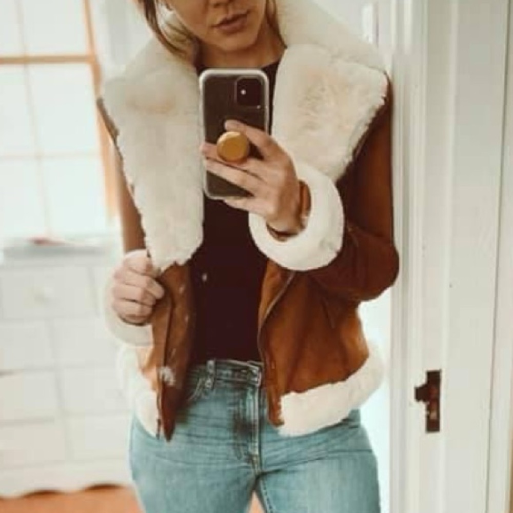 Aviator retro inspired jacket
